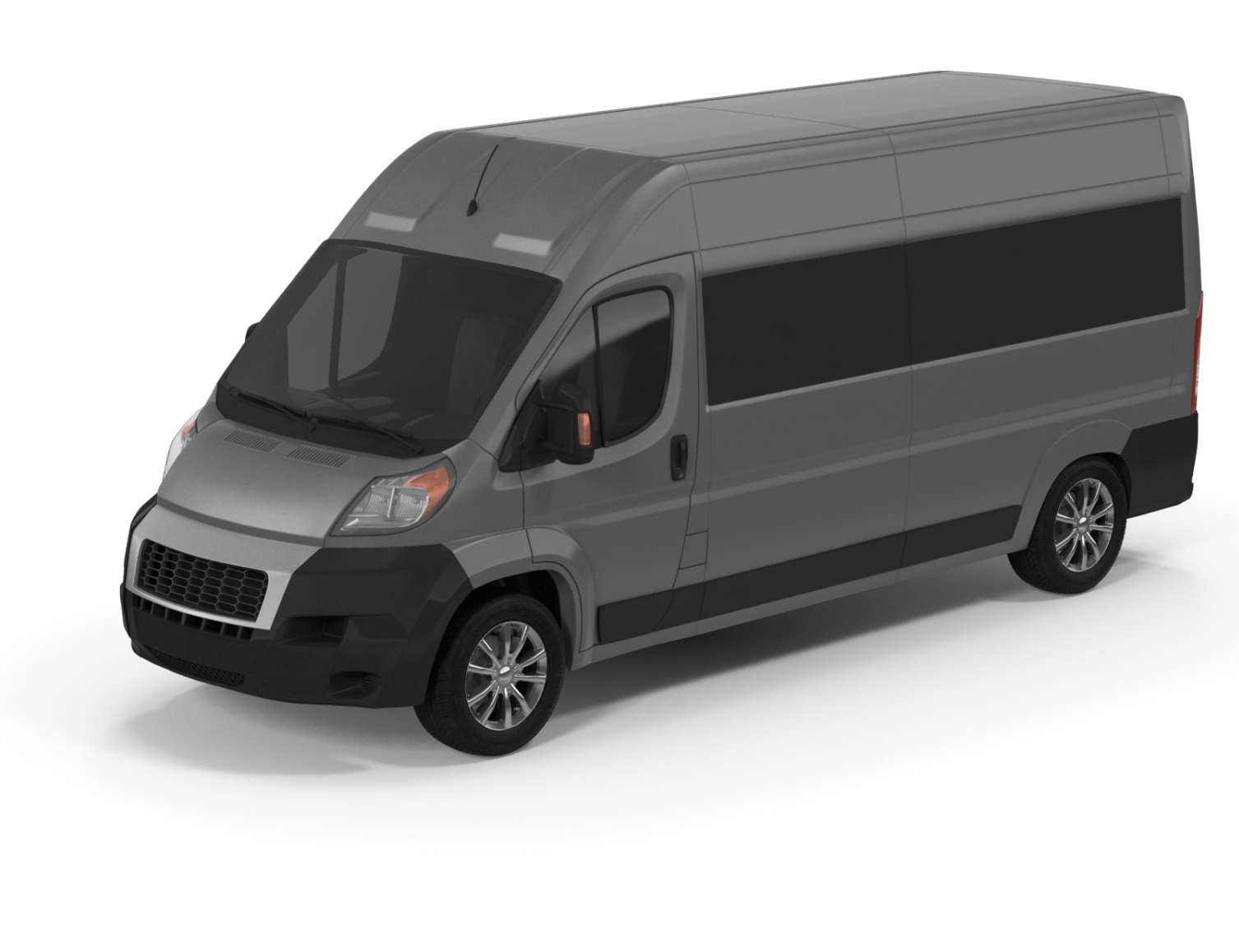 Silver Passenger Van High Roof.H03.2k